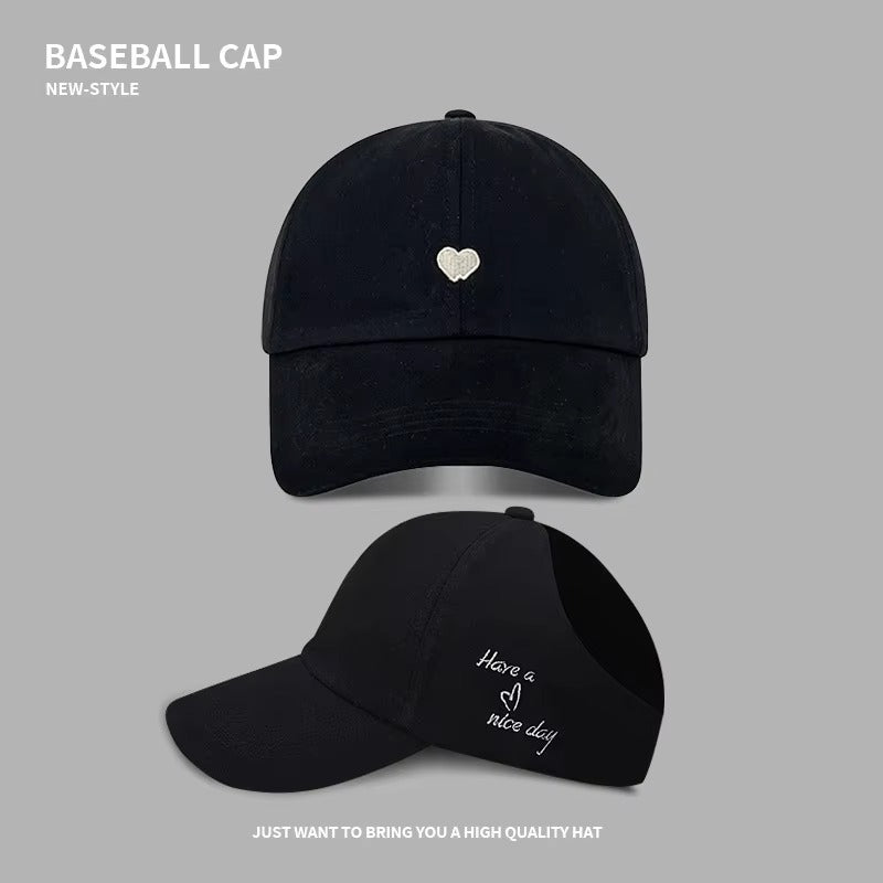 Summer Baseball Cap Breathable Women High Ponytail Outdoor Sport Cap Sunshade Anti-UV Adjustable Travel Beach Empty Top Hat