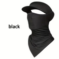 Summer Full Face Mask Breathable Anti-UV Neck Flap Wide Brim Cycling Bandana Outdoor Sport Fishing Hiking Sunscreen Ice Silk Cap