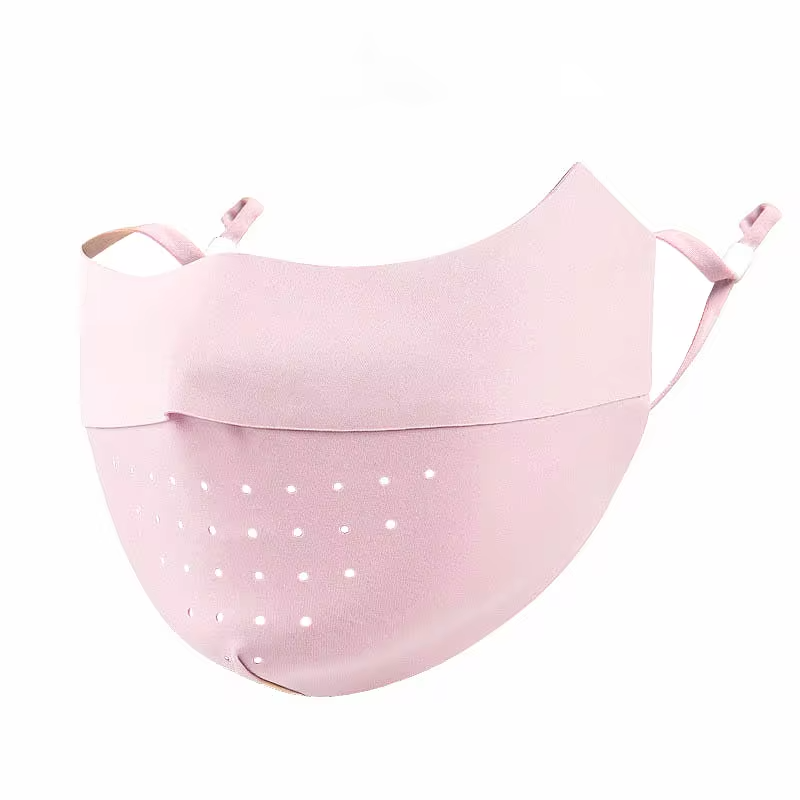 Ice Silk Face Mask UPF50+ Uv Sun Protection Summer Adjustable Breathable Men Women Outdoor Running Cycling Sports Mask