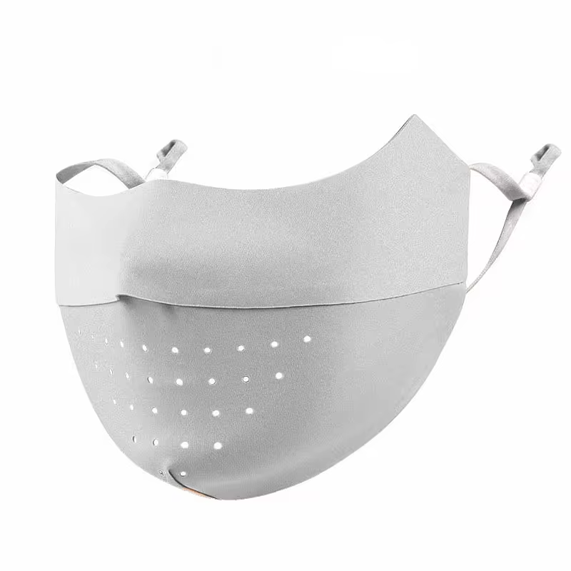 Ice Silk Face Mask UPF50+ Uv Sun Protection Summer Adjustable Breathable Men Women Outdoor Running Cycling Sports Mask